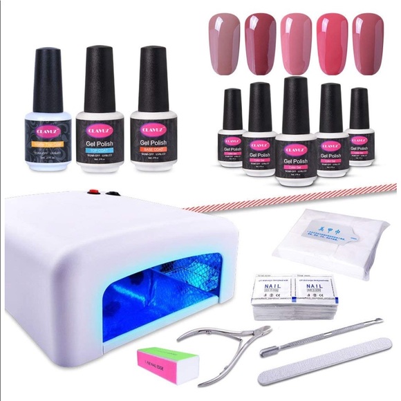 Other - Shellac UV Lamp w/ Colors Set 💅🏼